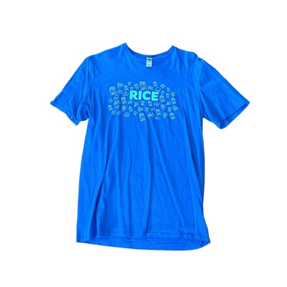 Other - Rice University T-Shirt size M color blue unisex.